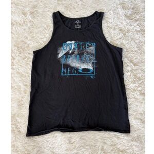 Oakley Graphic Tank‎ Top Mens Large Black Sleeveless Regular Fit Shirt
